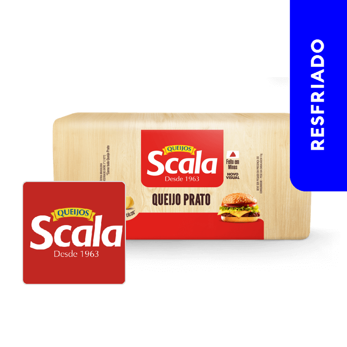 Queijo Prato 2.8kg - Scala